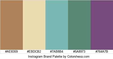 Instragram Brand Colors Logo