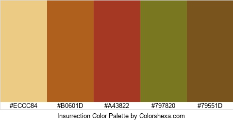 Insurrection Color Colors Logo