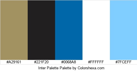 Inter Palette Colors Logo