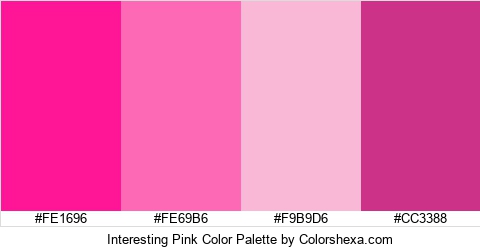 Interesting Pink Color Colors Logo