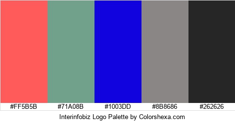 Interinfobiz Logo Colors Logo