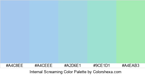 Internal Screaming Color Colors Logo