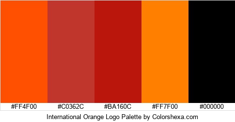 International Orange Logo Colors Logo