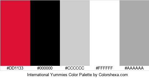 International Yummies Color Colors Logo