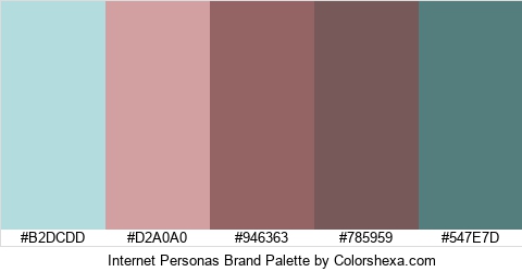 Internet Personas Brand Colors Logo