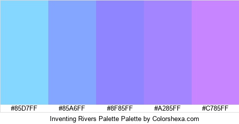 Inventing Rivers Palette Colors Logo