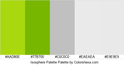 Isosphere Palette Colors Logo