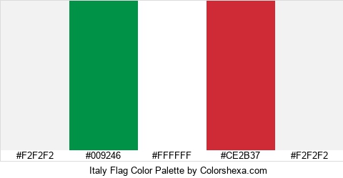 Italy Flag Color Colors Logo