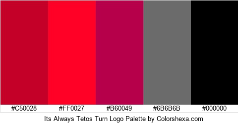 Its Always Tetos Turn Logo Colors Logo