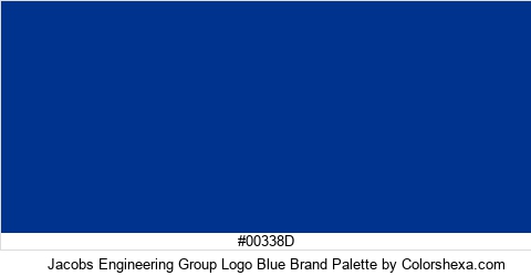 Jacobs Engineering Group Logo Blue Brand Colors Logo