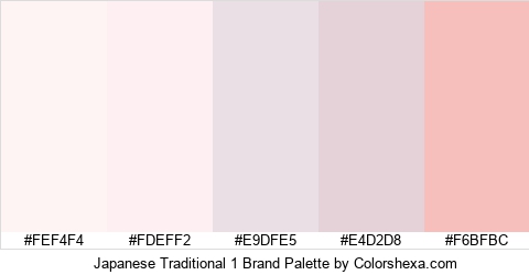 Japanese Traditional 1 Brand Colors Logo