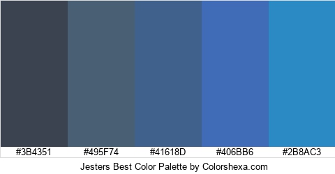 Jesters Best Color Colors Logo