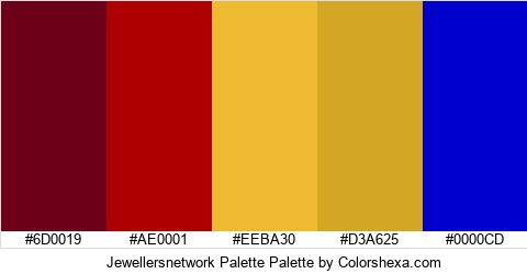 Jewellersnetwork Palette Colors Logo