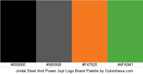 Jindal Steel And Power Jspl Logo Brand Colors Logo