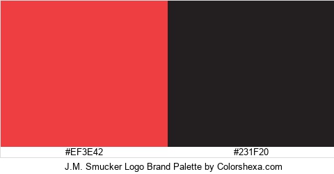 J.M. Smucker Logo Brand Colors Logo
