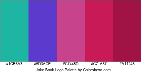Joke Book Logo Colors Logo