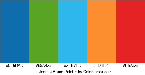 Joomla Brand Colors Logo