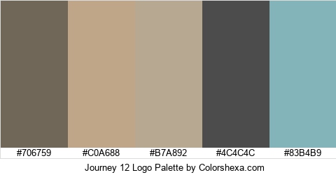 Journey 12 Logo Colors Logo