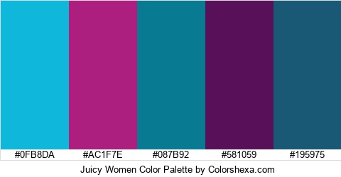 Juicy Women Color Colors Logo