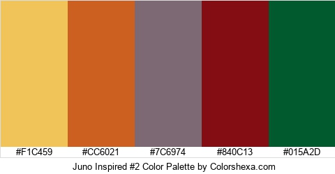 Juno Inspired #2 Color Colors Logo