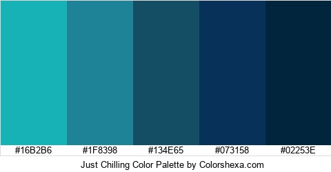 Just Chilling Color Colors Logo