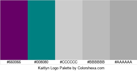 Kaitlyn Logo Colors Logo