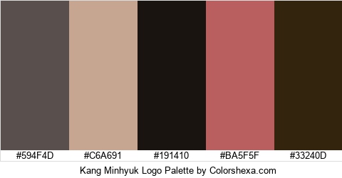 Kang Minhyuk Logo Colors Logo