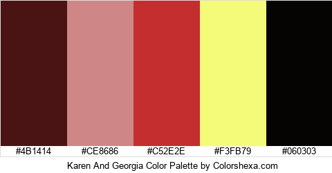 Karen And Georgia Color Colors Logo