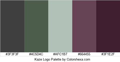 Kaze Logo Colors Logo