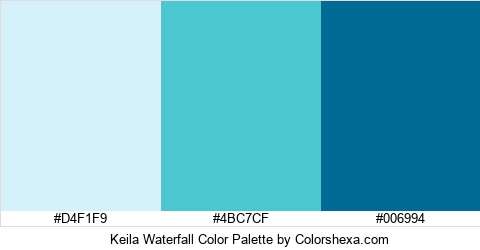 Keila Waterfall Color Colors Logo