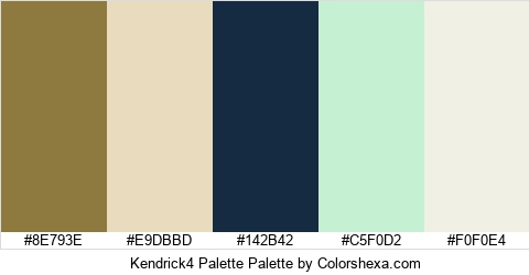 Kendrick4 Palette Colors Logo