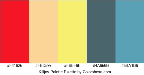 Killjoy Palette Colors Logo
