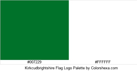 Kirkcudbrightshire Flag Logo Colors Logo