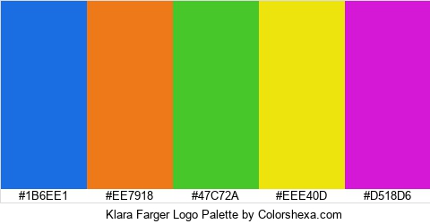 Klara Farger Logo Colors Logo