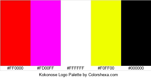 Kokonose Logo Colors Logo