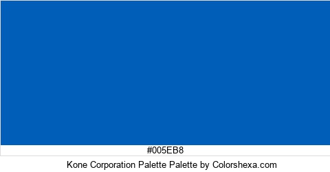 Kone Corporation Palette Colors Logo