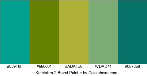 Krchtstrm 2 Brand Colors Logo