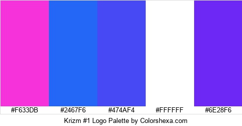 Krizm #1 Logo Colors Logo