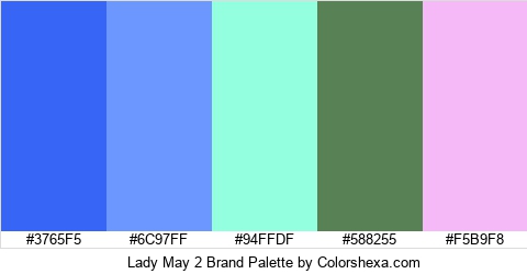 Lady May 2 Brand Colors Logo