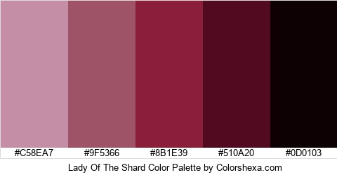 Lady Of The Shard Color Colors Logo