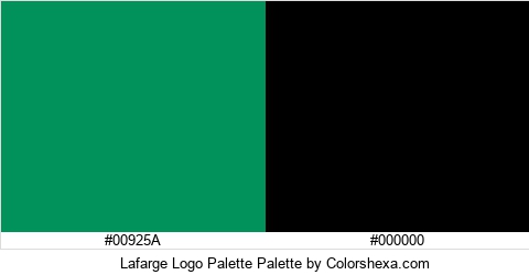 Lafarge Logo Palette Colors Logo