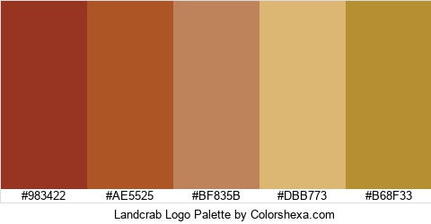 Landcrab Logo Colors Logo