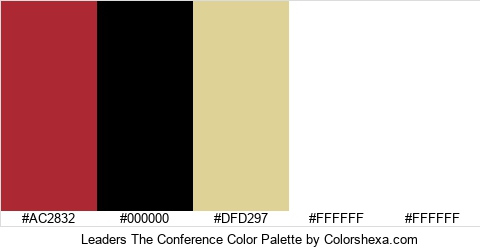 Leaders The Conference Color Colors Logo