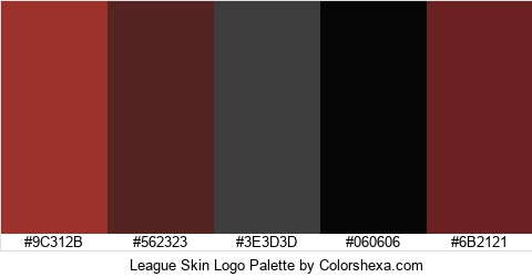League Skin Logo Colors Logo