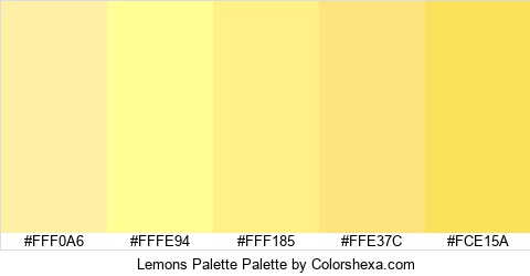 Lemons Palette Colors Logo