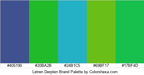 Letren Derpten Brand Colors Logo