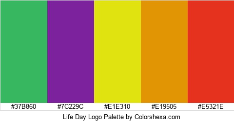 Life Day Logo Colors Logo
