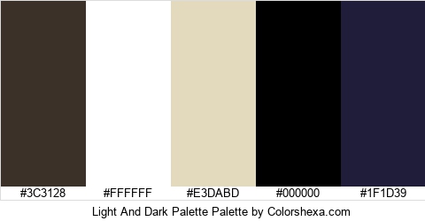 Light And Dark Palette Colors Logo