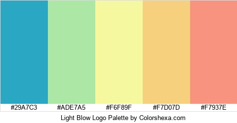 Light Blow Logo Colors Logo