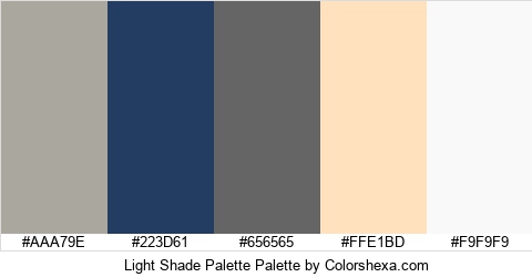 Light Shade Palette Colors Logo